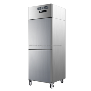 Congélateur vertical commercial 380L à refroidissement par air, autonome, en acier inoxydable, à température unique, pour viande - Product Image 1