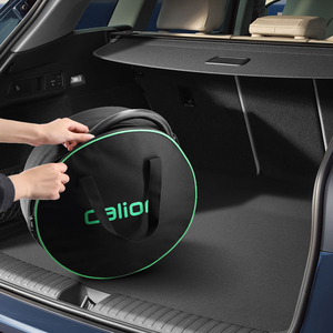 กระเป๋าเดินทางกันน้ำแบบพกพา ดีไซน์ใหม่ ผ้าคุณภาพดี สำหรับใส่สายชาร์จรถยนต์ไฟฟ้า สายชาร์จปืนยิงไฟฟ้า และอุปกรณ์เก็บสายชาร์จรถยนต์ไฟฟ้า - Product Image 5