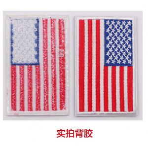 Custom Iron On/Hook and Loop Twill Embroidered Patches Flag Different Countries Flag Patches for Hat Backpack Clothing - Product Image 2