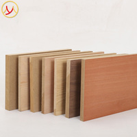 Panneau de fibres de densité moyenne à haute brillance 3mm 5mm 15mm 18mm panneau de Mdf stratifié de mélamine résistant à l'humidité