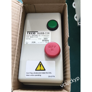 Nouveau démarreur électromagnétique TECO AC HUEB-11K AC380V 2.3-3.2A (1 pièce) - Product Image 4