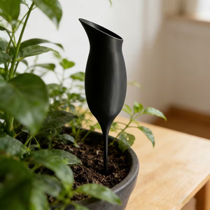 3D Printed Automatic Watering Pot Wine Glass Shape Self Watering Device For Indoor Outdoor Plants Hydroponics Gardening - Product Image 2