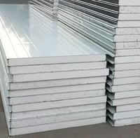 Panneau sandwich EPS ignifuge pour toiture/mur, 50 mm, 75 mm, 100 mm, en mousse EPS