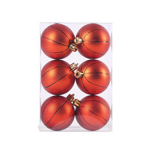 Durable de alta calidad con bola de Navidad de plástico impermeable Bola de Navidad colgante duradera para fiesta - Product Image 4