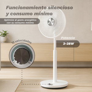 Ventilatore a piantana FAN-16SILENCEPLUS 28 W con telecomando, timer e 12 livelli di velocità - Product Image 2