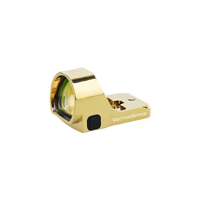 Lunette de visée holographique Vector Optics SCRD-57 Golden Finish Frenzy 1X22X26 Aut Reflex, point rouge, aluminium, étanche IPX6, pour la chasse