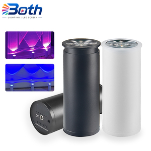 ไฟปาร์ตี้ LED แบบชาร์จไฟได้ RGBWA UV มินิแคนนอน พร้อมรีโมทคอนโทรล RF สำหรับงานแต่งงานและงานอีเว้นท์ - Product Image 1