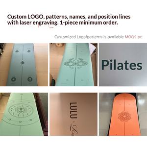 Tapis de <span class=keywords><strong>yoga</strong></span> en caoutchouc PU de qualité supérieure, antidérapant, absorbant la transpiration, 4,5 mm, 185x68 cm, tapis de fitness pour <span class=keywords><strong>yoga</strong></span>, pilates, salle de sport à domicile - Product Image 4