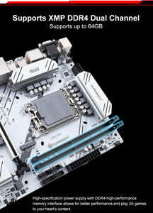 เมนบอร์ด B660M ITX ของ Huanzhi รองรับ DDR4 Intel LGA 1700 <span class=keywords><strong>12400F</strong></span> 12100F 12490F 12700F ประมวลผล13600F รุ่น12 & 13 - Product Image 4