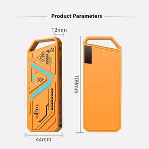 Dual Protocol NVMe /ngff เคสอะลูมิเนียม USB3.1ฮาร์ดไดรฟ์ภายนอกสำหรับโน้ตบุ๊คกล่องฮาร์ดไดรฟ์ SSD - Product Image 3