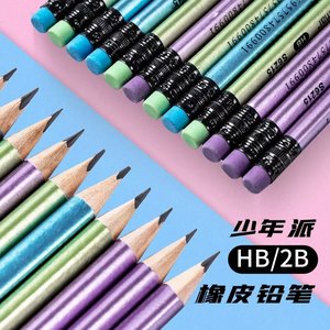 Peinture <span class=keywords><strong>de</strong></span> couleur métallique triangle <span class=keywords><strong>2</strong></span> <span class=keywords><strong>HB</strong></span> <span class=keywords><strong>crayon</strong></span> avec gomme et taille-<span class=keywords><strong>crayon</strong></span> graphite 12 pièces dans emballage en boîte <span class=keywords><strong>de</strong></span> <span class=keywords><strong>papier</strong></span> - Product Image 5
