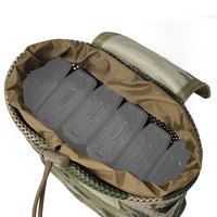 Pochette de récupération tactique Emersongear en nylon camouflage, légère, pour magazines, compatible MOLLE