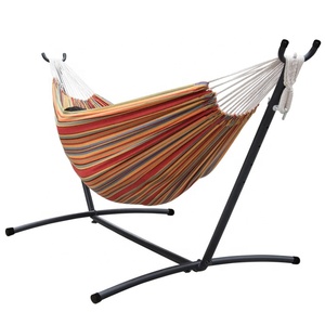 <span class=keywords><strong>Support</strong></span> de <span class=keywords><strong>hamac</strong></span> en <span class=keywords><strong>acier</strong></span> robuste portable avec étui de transport pour le camping, la randonnée, le patio extérieur ou l'intérieur Capacité de 200kg - Product Image 4