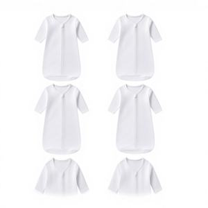 Pyjama pour enfants en polyester à manches longues, écologique, pour nouveau-nés, sacs de couchage pour bébés au printemps - Product Image 1