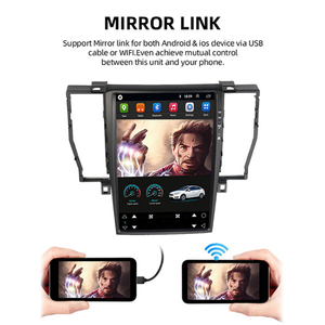 Autoradio Stile Tesla da 12,8 Pollici con GPS, Android Auto, Telecamera di Retromarcia, CarPlay, Mirror Link, WiFi e BT Integrati per <span class=keywords><strong>Crown</strong></span> - Product Image 3