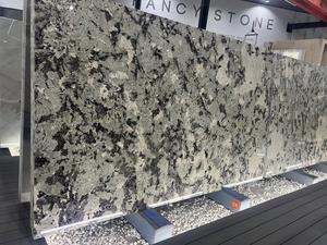 현대적인 디자인 알파인 화이트 화강암 석판 브라질 판도라 파타고니아 녹색 규암 석판 인테리어 벽 수조 - Product Image 5