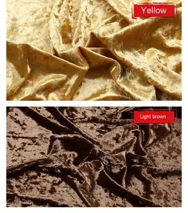 2025 nouveau Design doux <span class=keywords><strong>Scholl</strong></span> Tour velours tissu robe KS Velboa coréen élastique uni Polyester brossé tricot pour les filles - Product Image 5