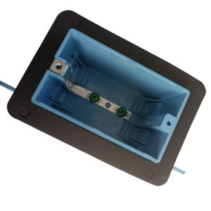 एक गिरोह गैर-धातु आउटलेट विद्युत स्विच गैसकेट आयत नीले रंग के साथ - Product Image 1