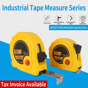 B-Te <b>Tape</b> <b>Measure</b> 10M 25Mm Steel Blade Push Button Lock Automatic Return Metric Measuring Tool - Product Image 5