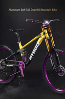 Vélo de montagne en acier renforcé de qualité supérieure, 21/24 vitesses, suspension intégrale, conduite fluide, VTT pour homme