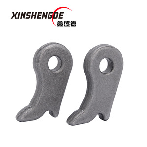 Crochet en acier forgé Xinshengde 100 mm, traitement personnalisé pour pièces métalliques - Product Image 5