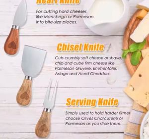Set Tagliere per Formaggi a Forma di Cuore Personalizzabile in Legno con Coltelli, Vassoio per Salumi, Idea Regalo per Casa e Matrimonio - Product Image 6