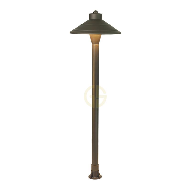 High Quality Low Voltage 12V Outdoor Waterproof IP65 Dome Customized Brass Landscape Light Path Light Garden Lighting