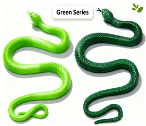 Jouet serpent en TPR souple et réaliste - Éducatif, extensible et collant - Vente chaude - Product Image 1