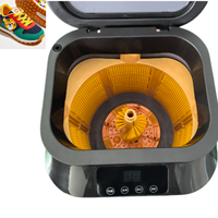 Lave-chaussures automatique avec brosse intérieure en silicone souple et ondes ultrasoniques pour le nettoyage intensif des baskets et des chaussettes