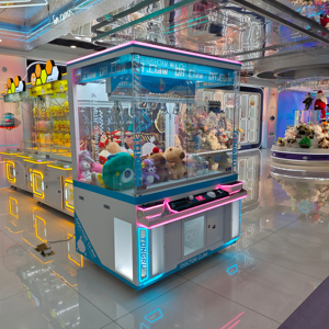 Thiết Kế Mới Lớn 6-Claw Claw Crane Máy Thú Vị Trẻ Em Trò Chơi Đồng Tiền Hoạt Động Giá Rẻ Boutique Claw Đồ Chơi Máy - Product Image 1