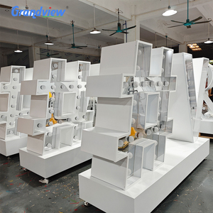 ป้ายไฟอักษรอะคริลิค 3 มิติ แบบ LED สำหรับร้านค้าปลีกและหน้าอาคารสำนักงาน ขนาด 4 ฟุต ตัวอักษรกันน้ำ ไฟปรับแต่งได้ตามต้องการ - Product Image 6