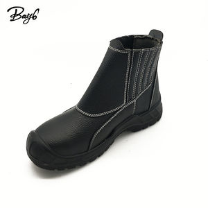 Botas de Seguridad Industriales para Electricistas, con Puntera de Acero, de Cuero Repujado, para Trabajos en el Suelo - Product Image 5