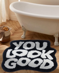 <span class=keywords><strong>Tapis</strong></span> de <span class=keywords><strong>bain</strong></span> en microfibre super doux, absorbant l'eau, <span class=keywords><strong>tapis</strong></span> de sol personnalisés, <span class=keywords><strong>tapis</strong></span> de salle de <span class=keywords><strong>bain</strong></span> en microfibre <span class=keywords><strong>antidérapant</strong></span> - Product Image 2
