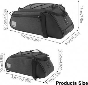 Riding Travel <b>Bicycle</b> <b>Frame</b> Tube Bag Outdoor Cycling <b>Bicycle</b> Bike <b>Bicycle</b> Front <b>Frame</b> Bag - Product Image 3