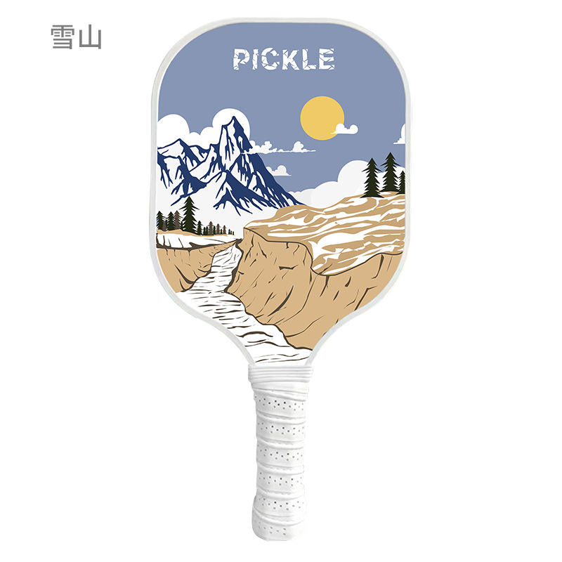 Fiberglass single shot-white snow mountain