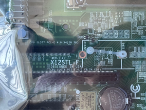 Nouvelle carte mère de serveur Micro-ATX Supermicro X12STL-F d'origine, carte mère Micro ATX - Product Image 3