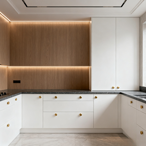 Armadi da cucina personalizzati accessori moderni in armadi Set mobili per la casa mobili da cucina Set di stoccaggio per la vendita - Product Image 6