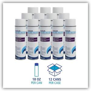 Boardwalk 352ACT Dust <b>Mop</b> Treatment 18oz Pine Scent Rectangular 12/Carton <b>Flat</b> <b>Mop</b> Pad with Handle for House Cleaning - Product Image 5