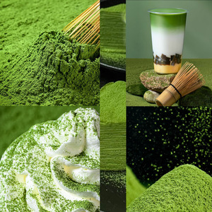 JIUECO Té Matcha en Polvo a Granel, Orgánico, Ceremonial Chino, Té Verde Adelgazante, Grado Alimenticio, OEM, Reprocés, Bolsa de 100g - Product Image 3