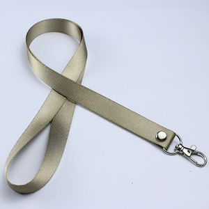 カスタマイズ可能なロゴ15mmポリエステルリベットロブスタークラスプストラップ無地オフィスバッジストラップ - Product Image 5