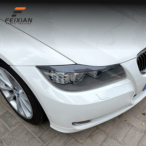 Voor BMW <span class=keywords><strong>3</strong></span> Serie E90 E91 320i 330i 2005-2012 Koplamp wenkbrauw trim modificatie onderdelen FEIXIAN - Product Image 5