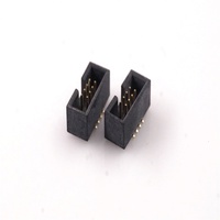 SMT IDC Box Header 1.27mm 8 broches 2x4 Position broche mâle double rangée montage en surface droite PCB soudure IDC Socket Mate 4 enveloppé