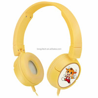Headphone On-Ear Berkabel 3.5mm Aux Desain Lipat, Suara Stereo & Panggilan Jernih untuk Olahraga & Gaming, Siap Grosir