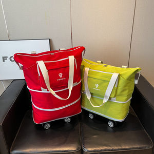 <span class=keywords><strong>Sac</strong></span> de voyage de grande capacité, <span class=keywords><strong>sac</strong></span> de rangement extensible à double couche, <span class=keywords><strong>sac</strong></span> de maternité d'embarquement détachable à roue pivotante - Product Image 5