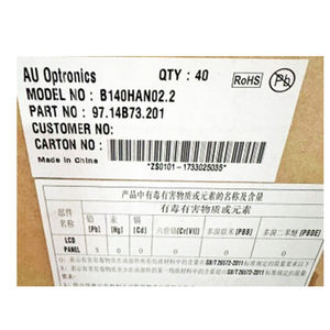 800:1 B140HAN02.0/2, 220cd /m ไม่มีระบบสัมผัส16:9 LCD 14.0 "โมดูลหน้าจอ1920*1080 WLED จอ LCD แล็ปท็อปใหม่30Pins 65% sRGB - Product Image 5