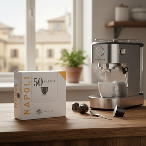 Set di Capsule di Caffè Vergnano E'spresso Napoli 50 Pezzi 0,16g/Capsula - Product Image 3