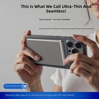 Powerbank ultra fin tendance 5000mAh 10000mAh sans fil magnétique 20W Powerbanks magnétiques puissants