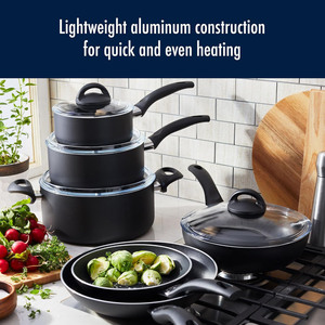 New Fashion Factory Direct Supply Aluminum Marble Home Cooking Pot Set Free Oil Die Casting Stone Non Stick <b>Cookware</b> Set - Product Image 5