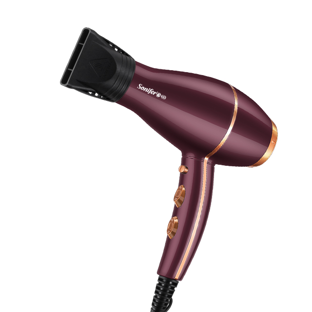 Sonifer SF-9545 Лидер продаж Новая упаковка для женщин для домашнего использования 2000 Вт Холодный кнопки и горячего воздуха 220v портативный мини фен для волос