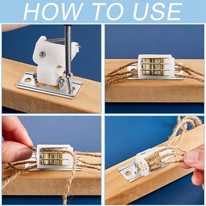 4Pcs Hiện Đại La Mã Rèm Phụ Kiện Chất Lượng Tốt Kim Loại Rèm Ròng Rọc Và Con Lăn Màn Trập Ròng Rọc Ổ Khóa Tre Phong Cách - Product Image 6